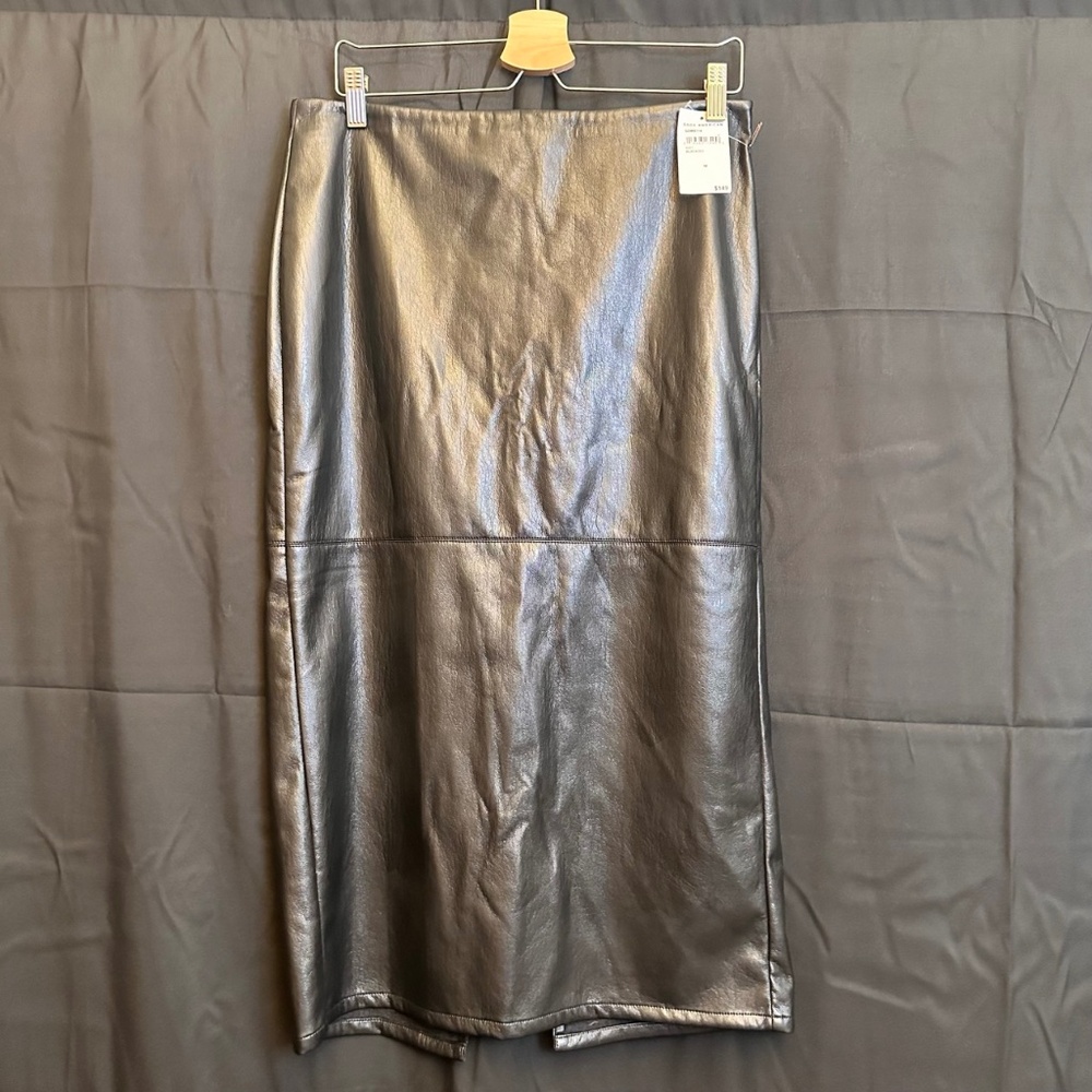 BRAND NEW Black **Dangerous** Skirt - pleather size 14